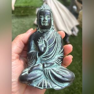 VINTAGE Buddha Figurine 5in high Spiritual Yoga Studio Meditation Massage Room